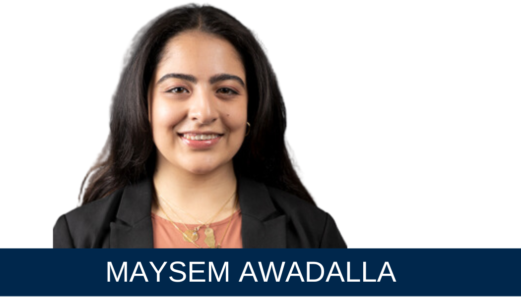 Maysem Awadalla, ASI President, against a white background