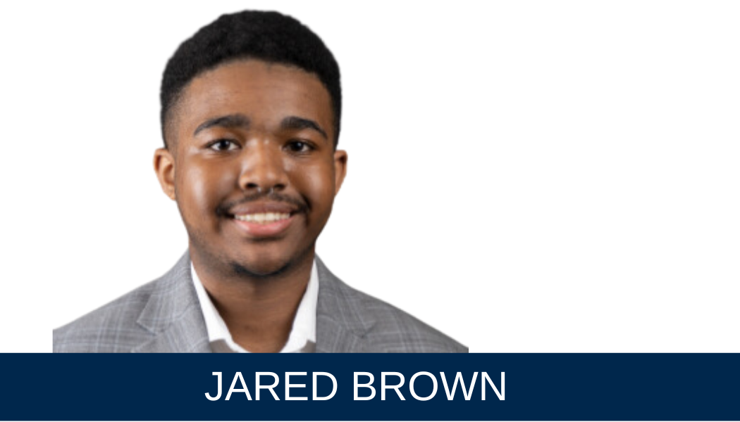 Jared Brown, ASI Chief of Diversity and Inclusion Officer, against a white background